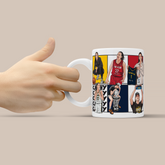 Caitlin Clark Iconic Moments 3D Doodle Art - 11oz Ceramic Mug